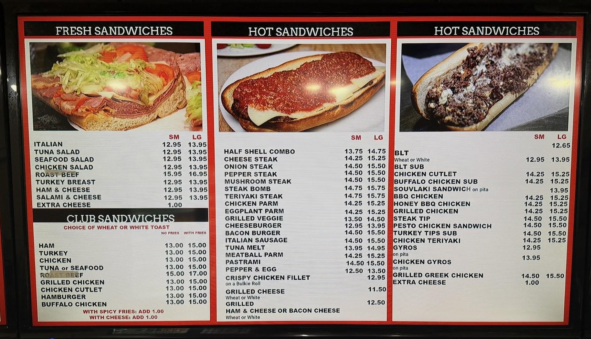 Half Shell Pizza & More