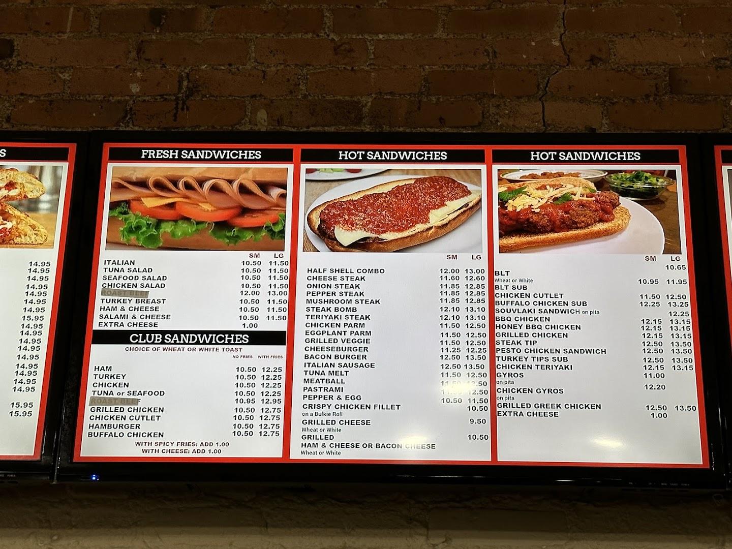 Half Shell Pizza & More